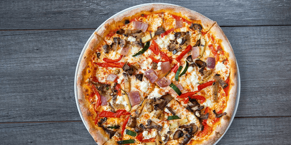 Grilled Veg Pizza