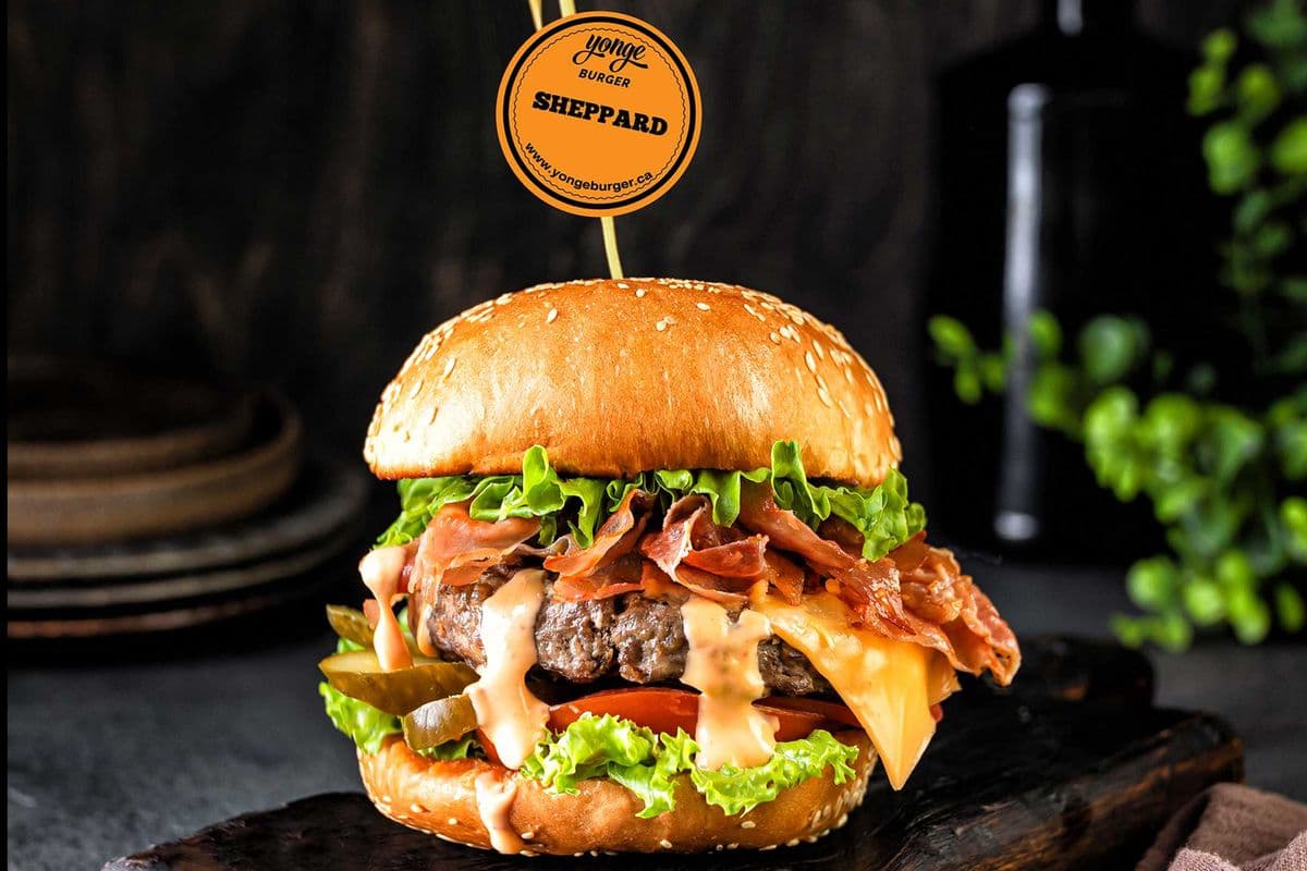 Sheppard and Yonge Burger ( 7.2 oz )