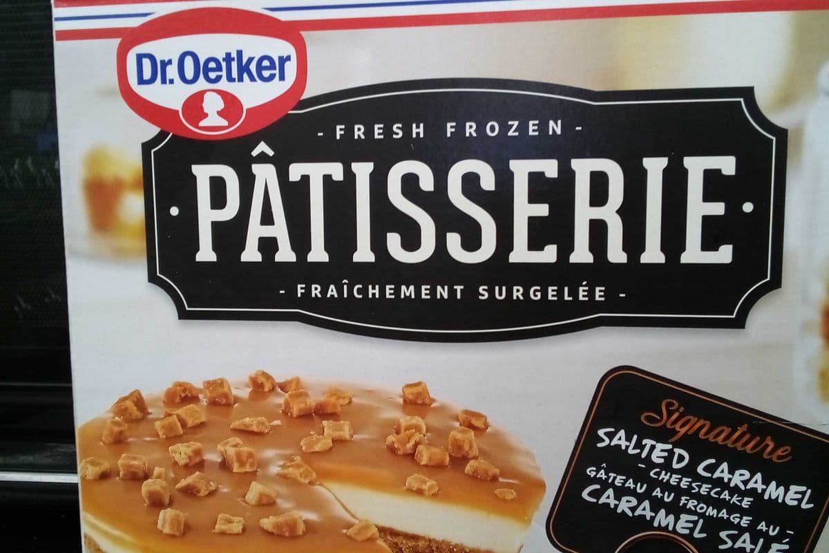 Dr. Oetker salted caramilk cheesecake 550 g