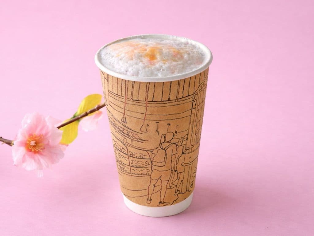Cherry Blossom Tea Latte