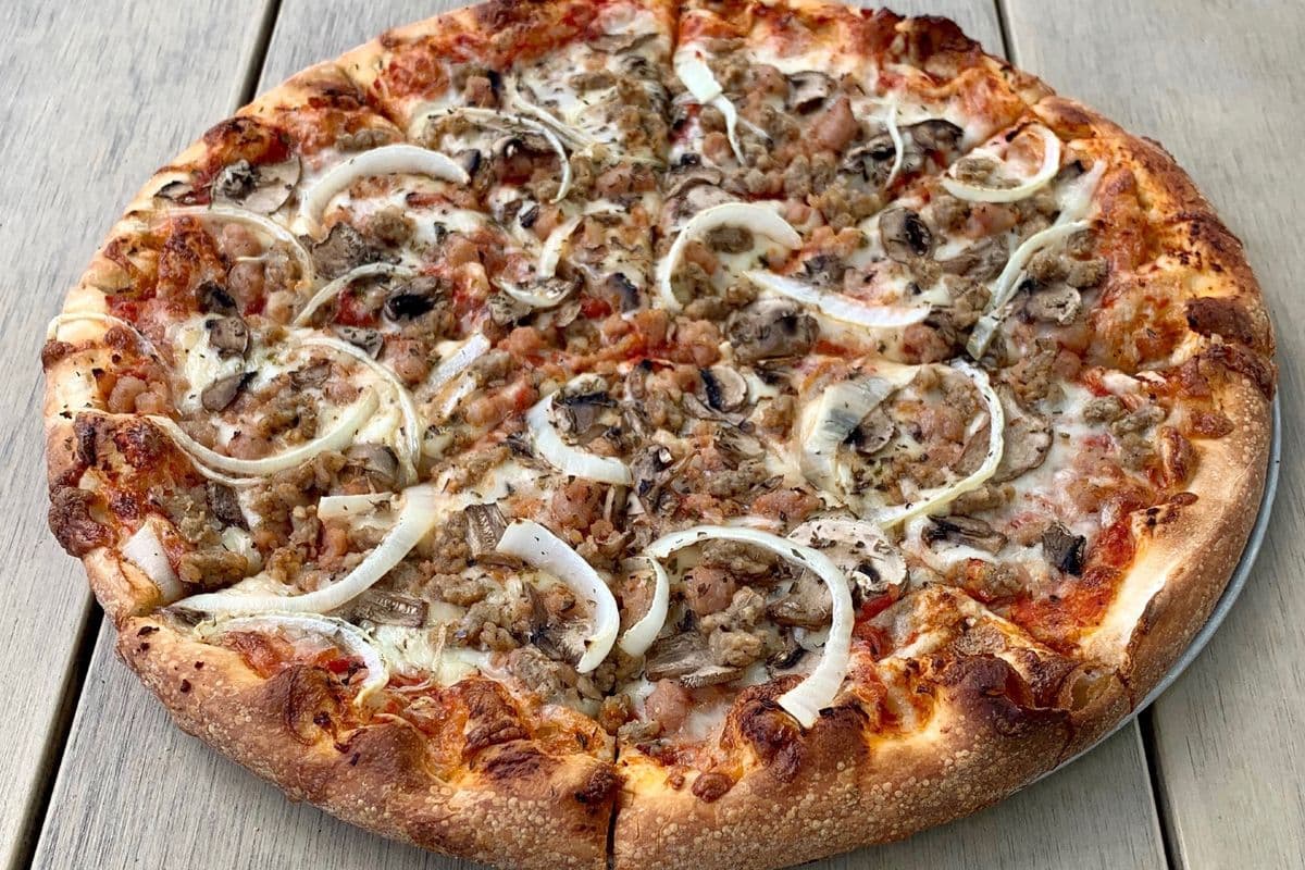 12" Medium Bacon Cheeseburger Pizza