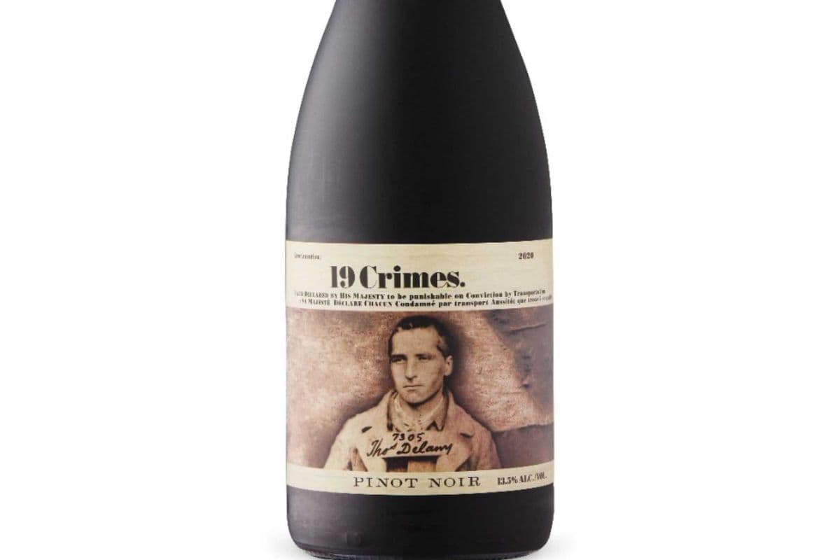 19 Crimes Pinot Noir Wine, Red (750 ml) (1 x 750 ml)