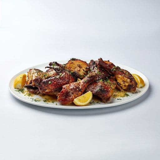 POULET ENTIER  À LA GRECQUE / GREEK STYLE GRILLED FULL CHICKEN