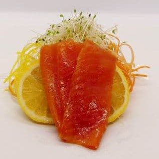 Sashimi saumon fumé / Smoked Salmon Sashimi