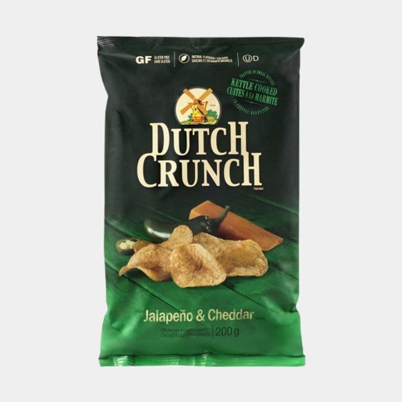 Old Dutch Dutch Crunch Kettle Chips, Jalapeño & Cheddar