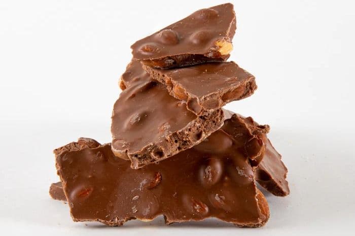 Chocolate Almonds Bark