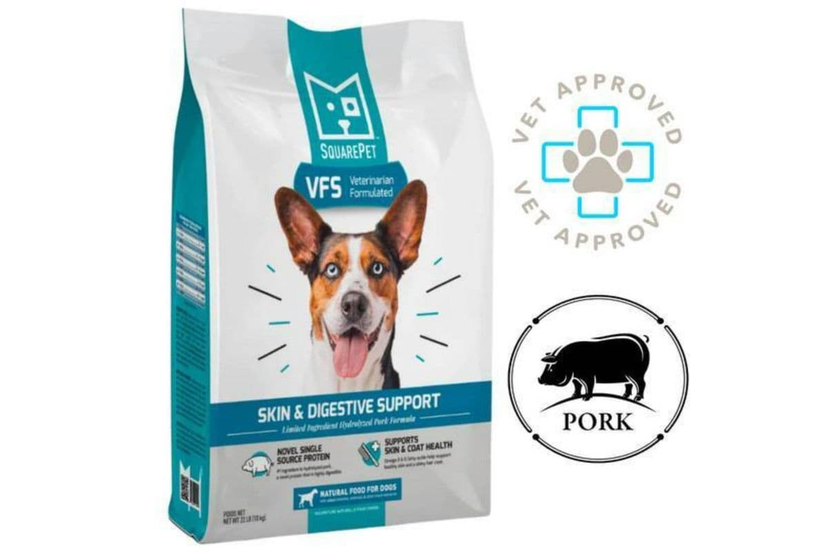 SquarePet - Skin & Digestive Support Dry Dog Food (4.4 lb)