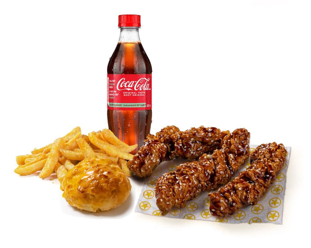 3 Piece Korean BBQ Tenders Combo