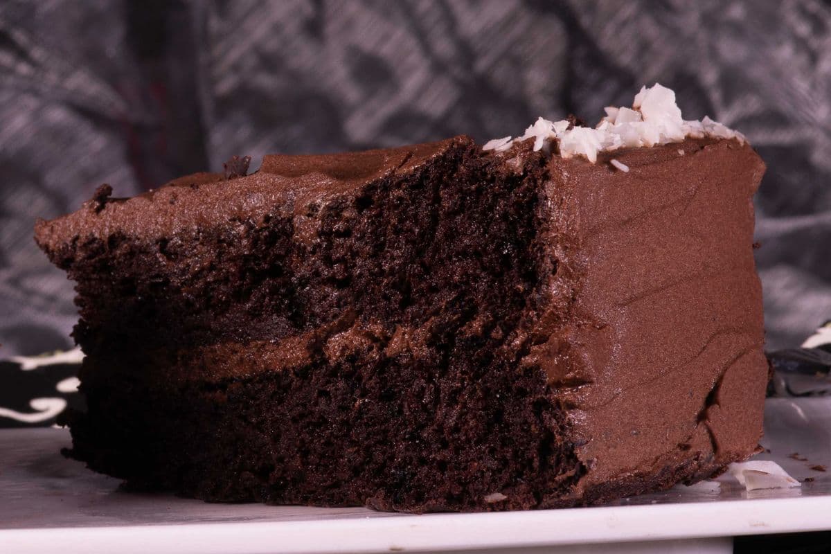 Keto Chocolate Cake (260 Cal)