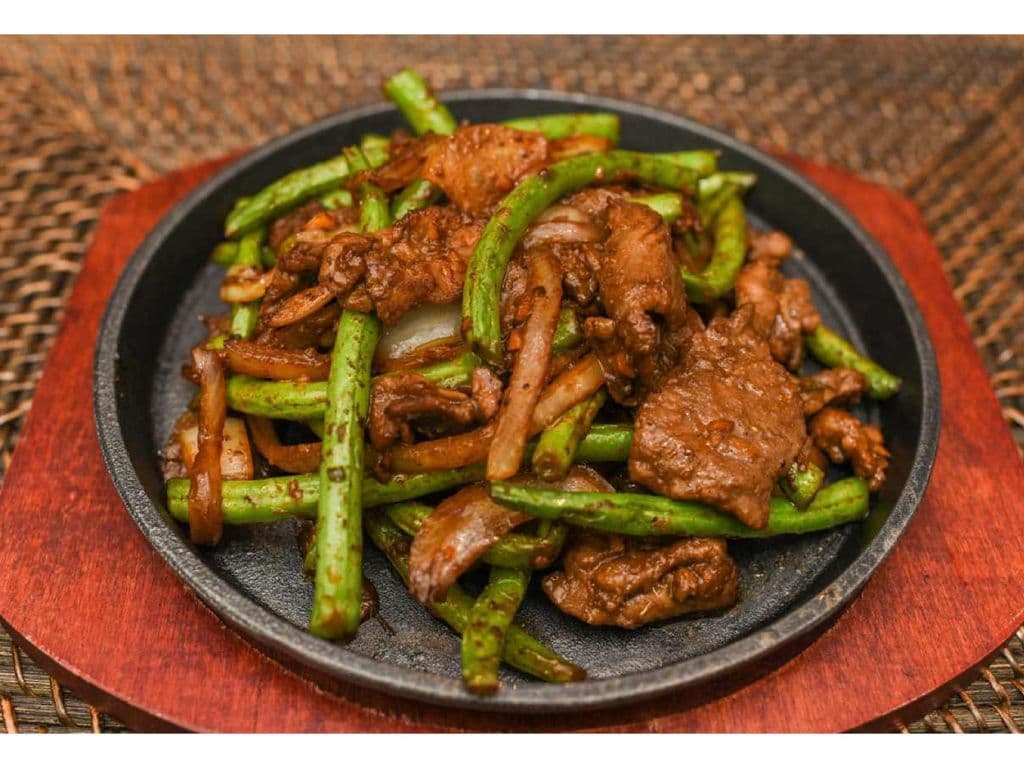 Beef with Green Beans (dry)
