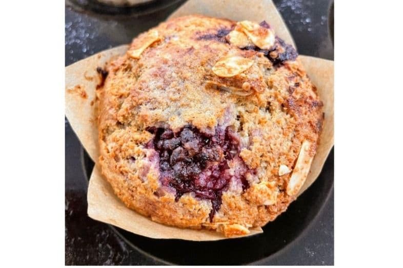 Tori's Berry Flax Muffin