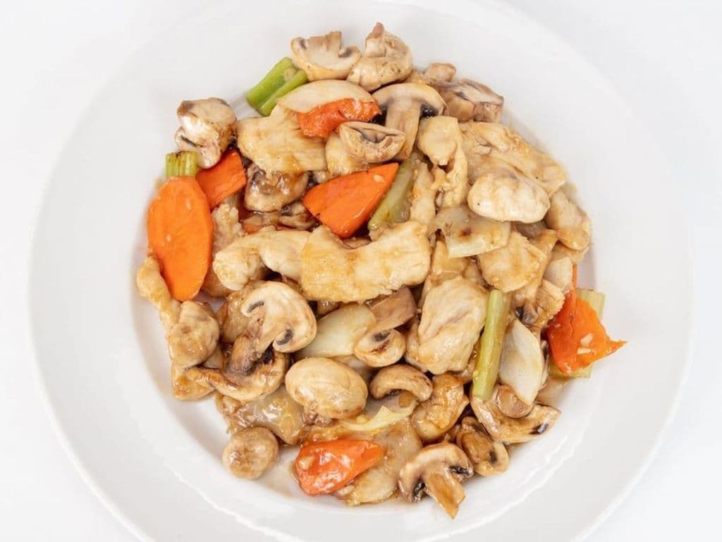 [704] Chicken with Mushrooms & Oyster Sauce