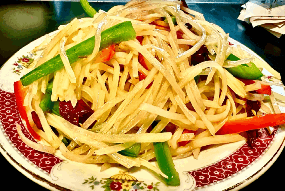 V3 🌶Hot and Sour Shredded Potato / V3 🌶素酸辣土豆丝
