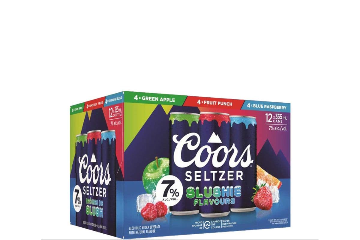 Coors Slushie Seltzer 12PK (12 x 355ml)