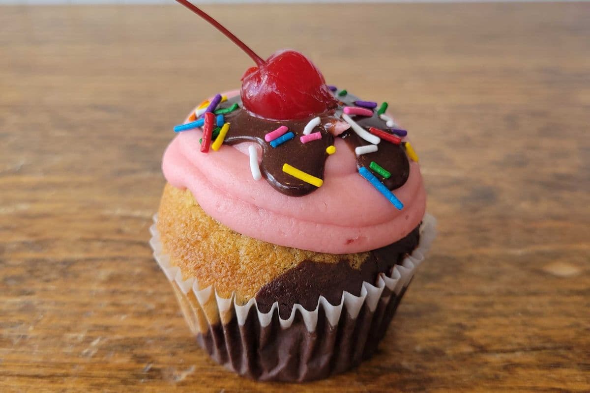 Neapolitan Regular Cupcake