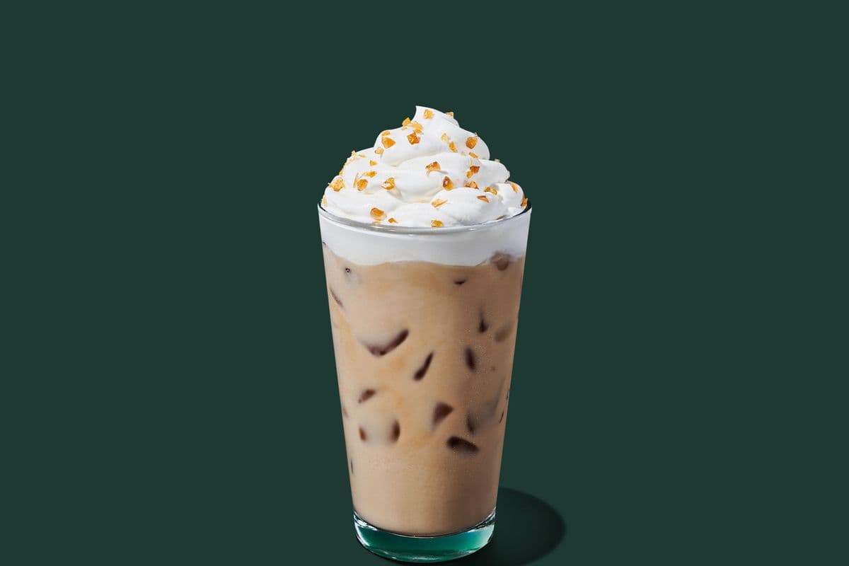 Iced Caramel Brûlé Latte
