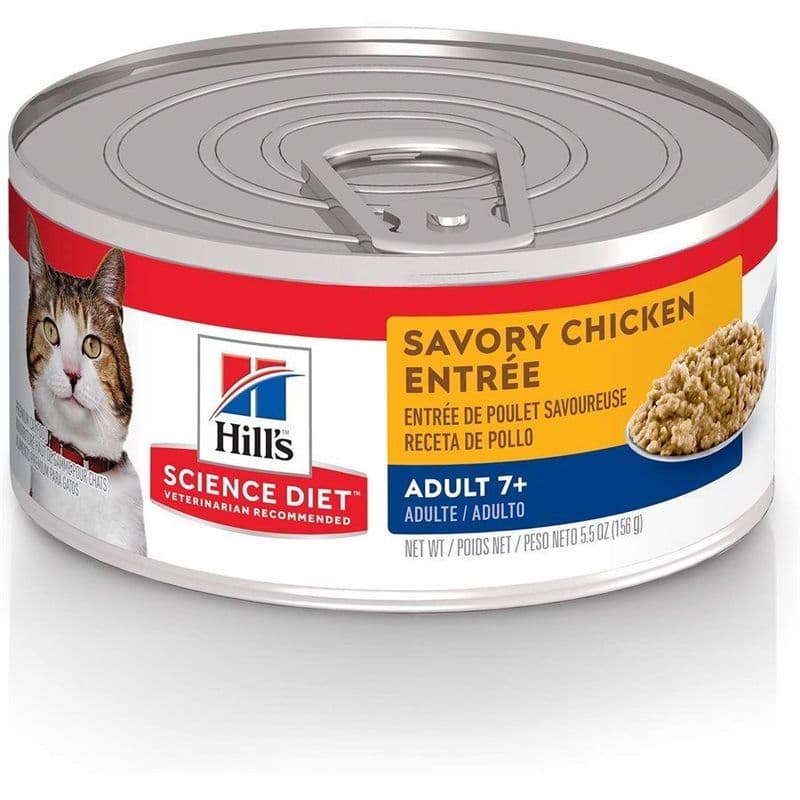 Hill's Science Diet Senior 7+ Cat Chicken Entrée 5.5 oz