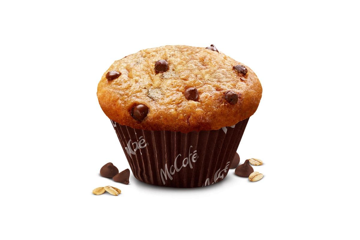Muffin à l’avoine et aux pépites de chocolat [430.0 Cal]
