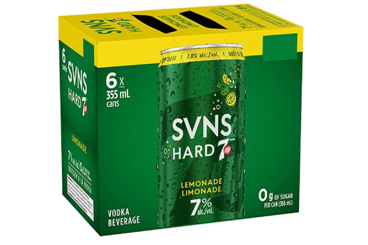 SVNS Hard 7Up Lemonade (6 x 355ml)
