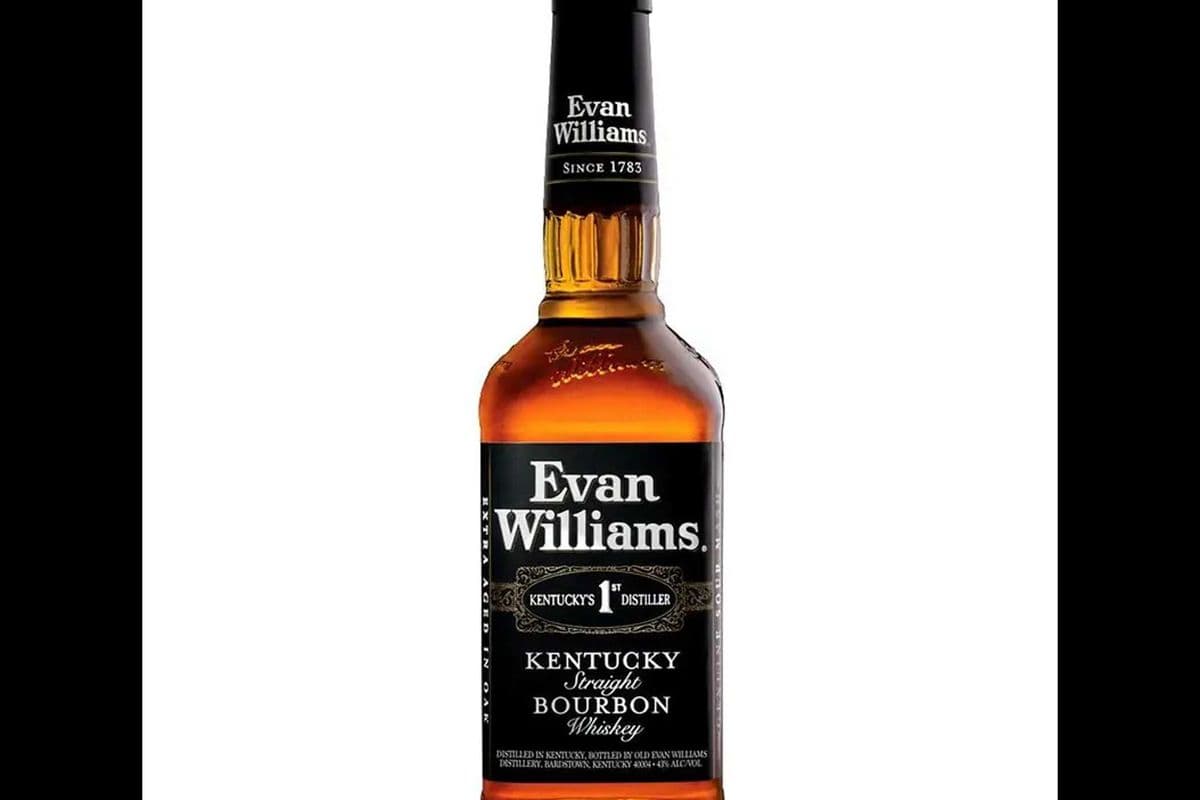 Evan Williams Black Label Bourbon (750 ml Bottle) (1 x 750ml)