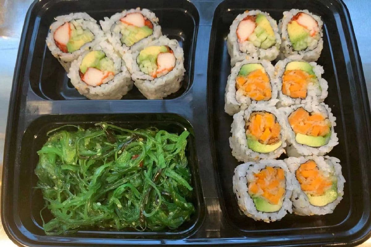 B11. California Roll Yam Avocado Roll 番薯卷便当