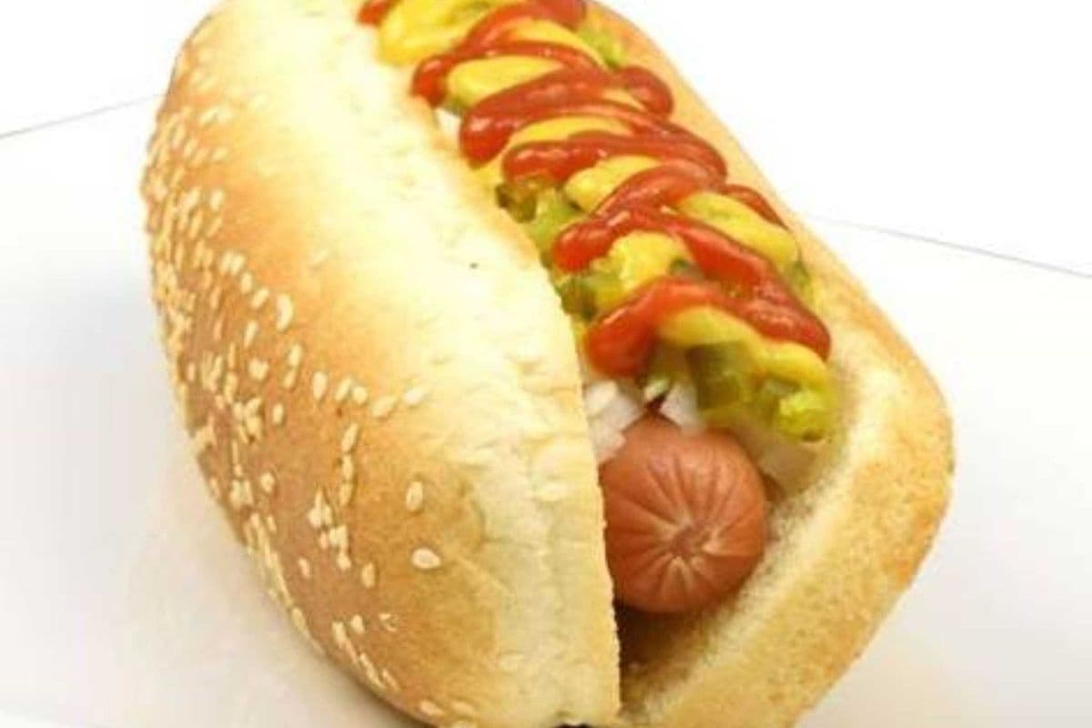 Hot Dog-8" all Beef Wieners (8" sausage ) (180 Cal)
