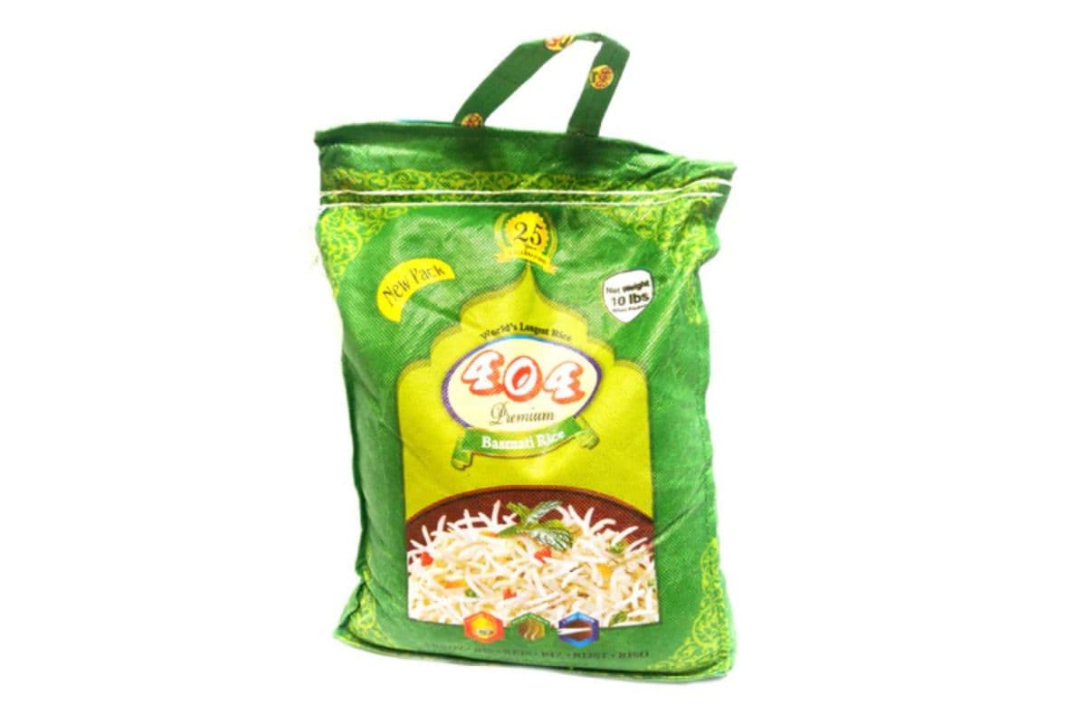 404 Premium Basmati Rice (10lbs)