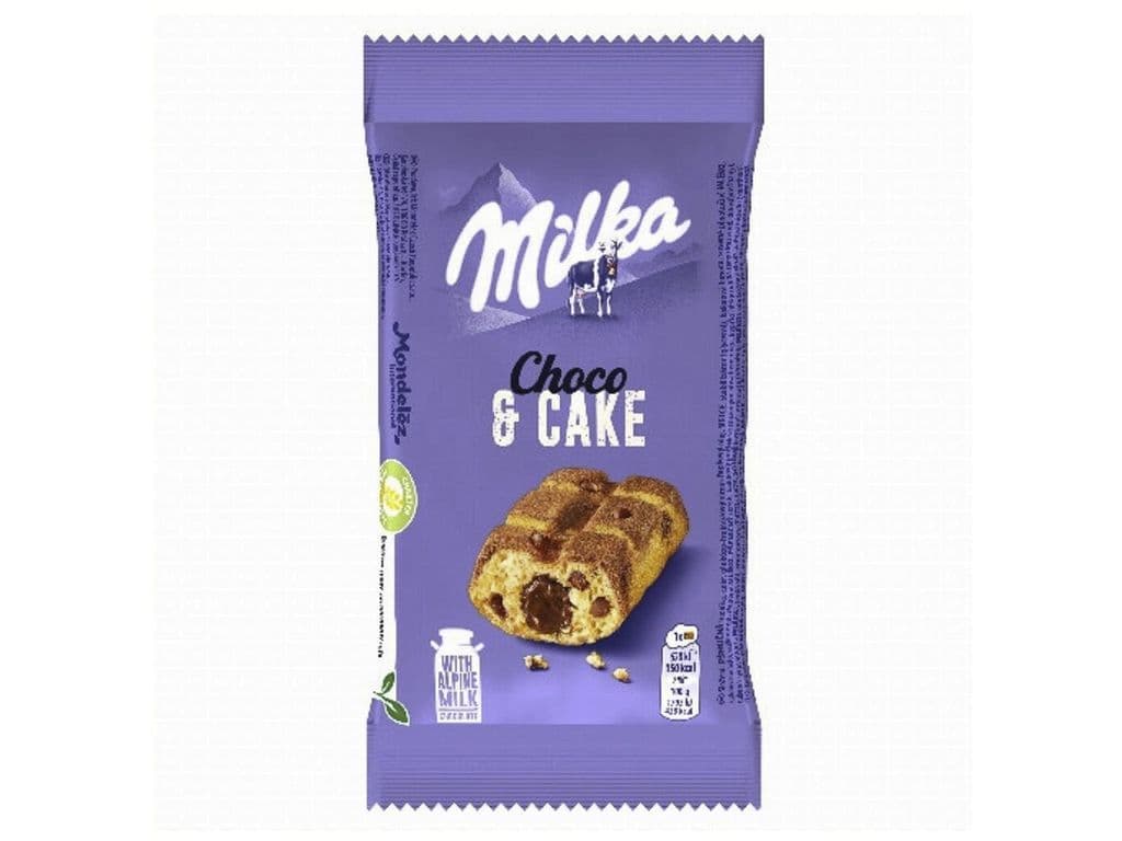 Milka Choco and Cake Chocolate Filled Sponge Cake 35g