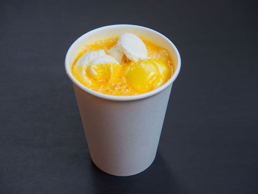 Mango Milkshake (with Ice Cream)