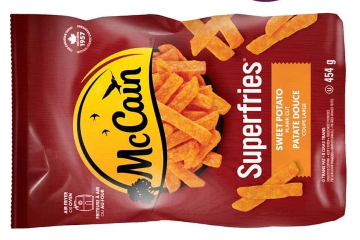 McCain® Superfries® Sweet Potato Plank Cut Fries (454g)