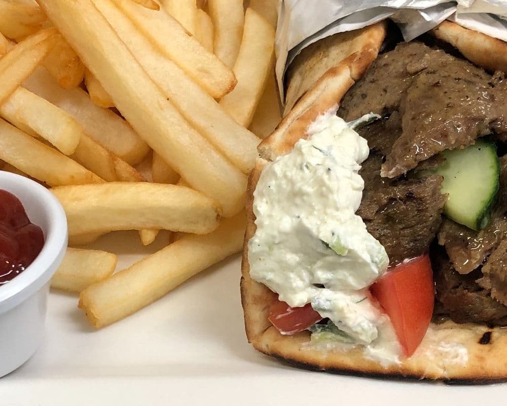 Gyro on a Pita
