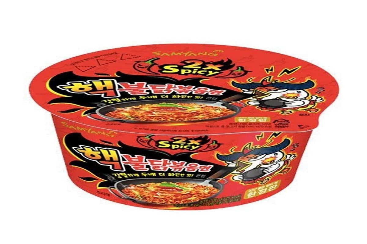 Buldak Samyang Two Times Spicy Bowl