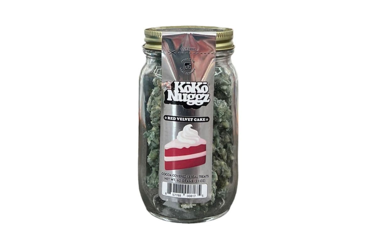 koko nuggz red velvet (60g) (160 Cal)