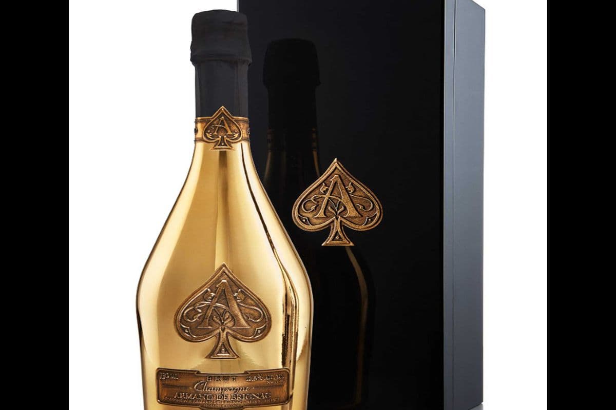Armand De Brignac Brut (Ace Of Spade) Champagne (750 ml Bottle) (1 x 750 ML )