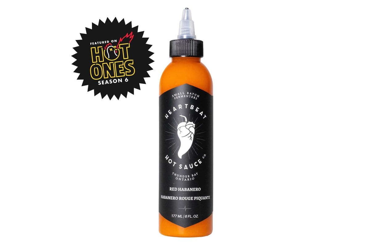 Heartbeat Hot Sauce Red Habanero (177ml/6oz)