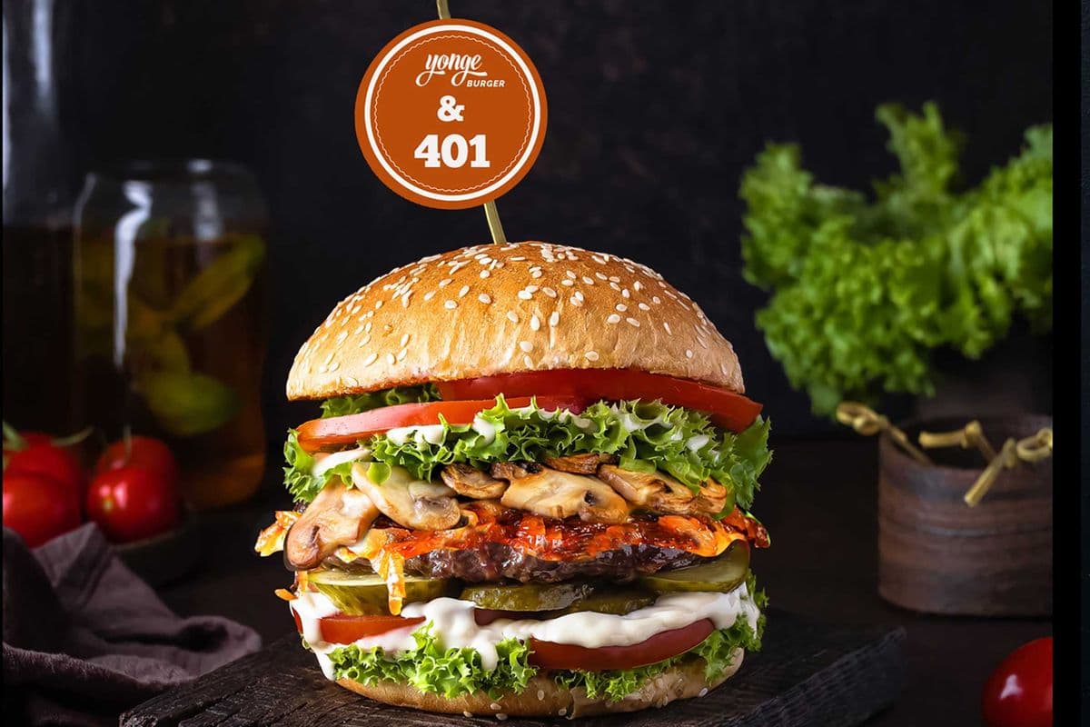 Hwy 401 & Yonge Burger (7.2 oz)