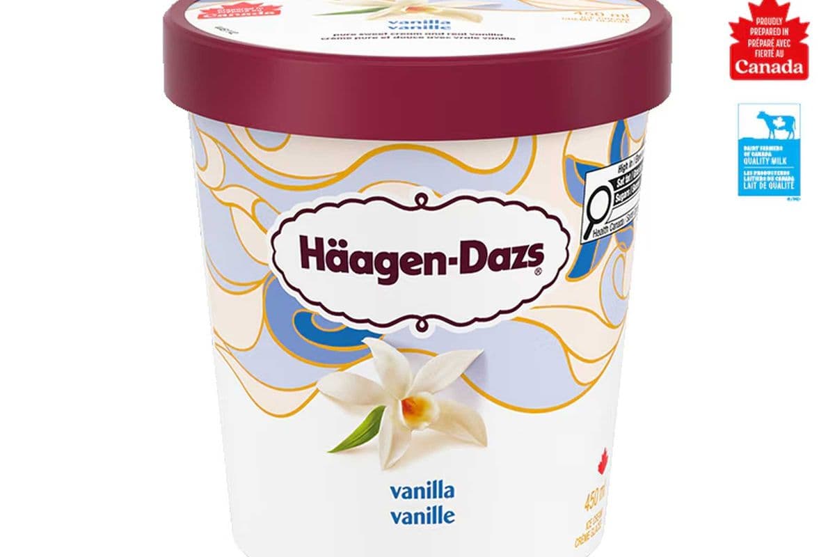 Haagen-Dazs Vanilla Ice Cream (450 ml) (450ML)