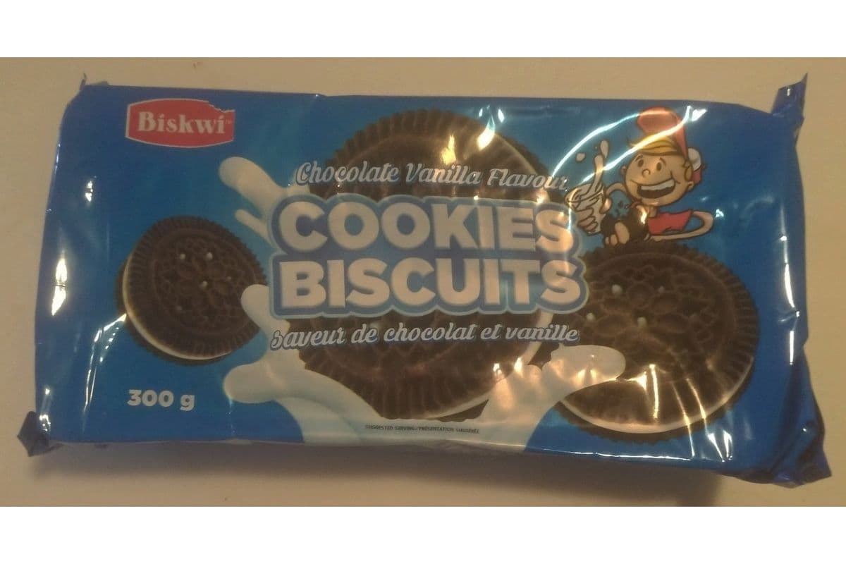 Chocolate Vanilla Flavour Cookies (300g)