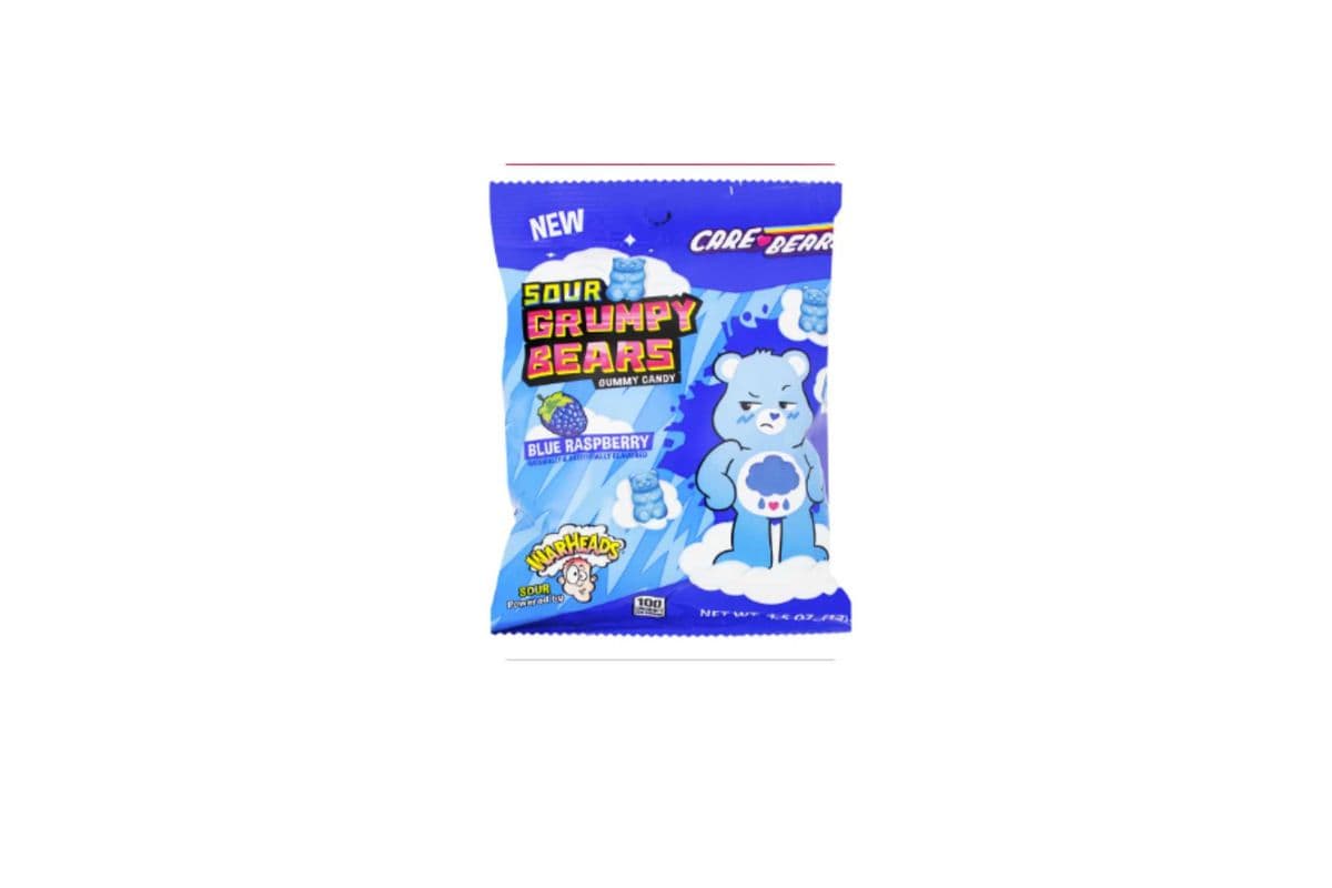 Warheads Sour Grumpy Bears (127gm)