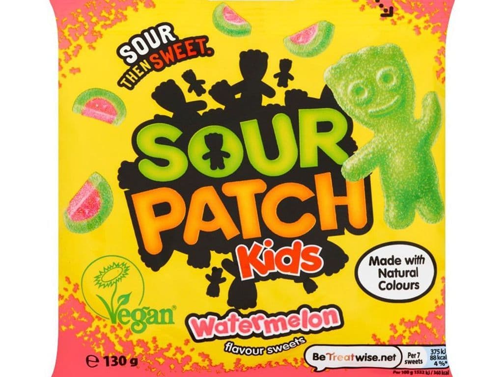 Maynards Sour Patch Kids Watermelon UK 130g Gummy Candies