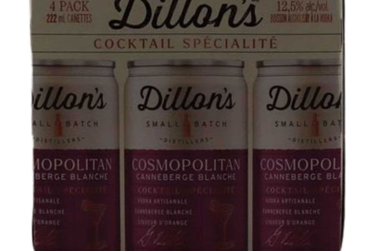 DILLON'S WHITE CRANBERRY COSMO 4PK (1 x 4X222 ML)