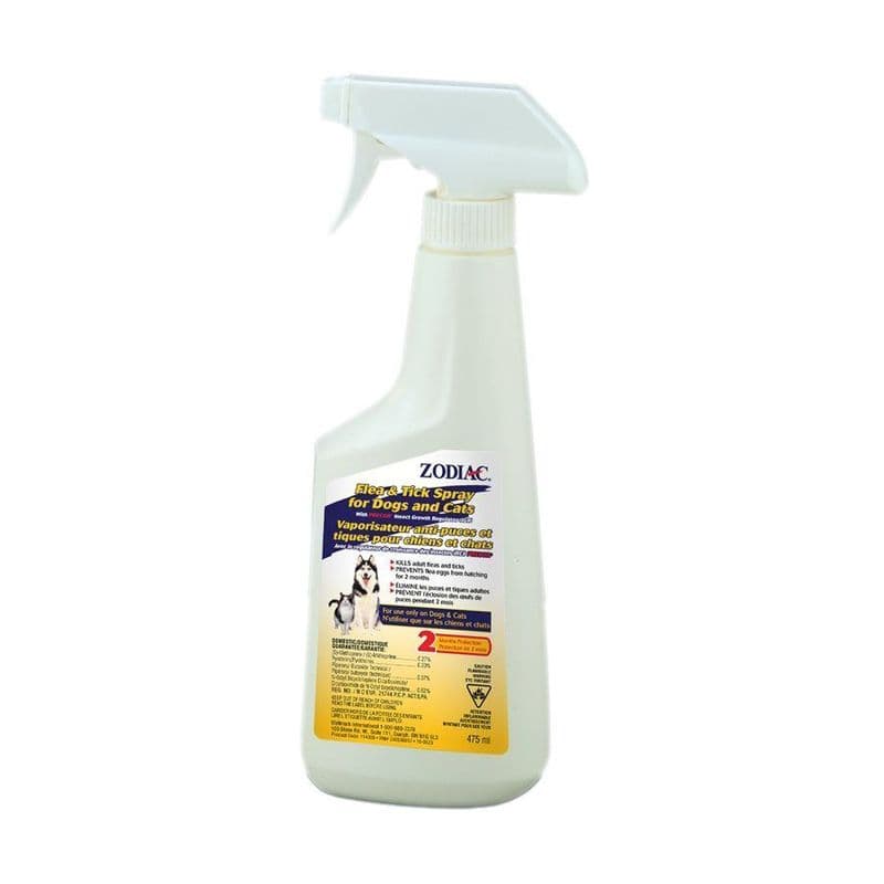 Zodiac Flea & Tick Spray For Dogs And Cats