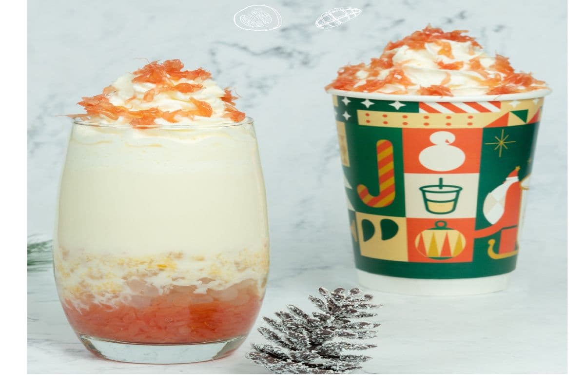 Pomelo and Mango Latte 热杨枝甘露