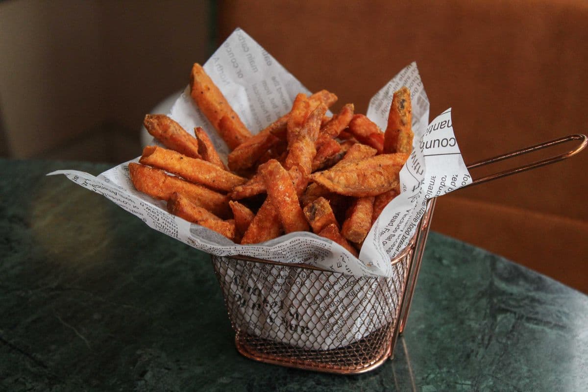 Frites de patates douces
