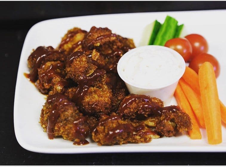 BBQ Chicken Flower Wings