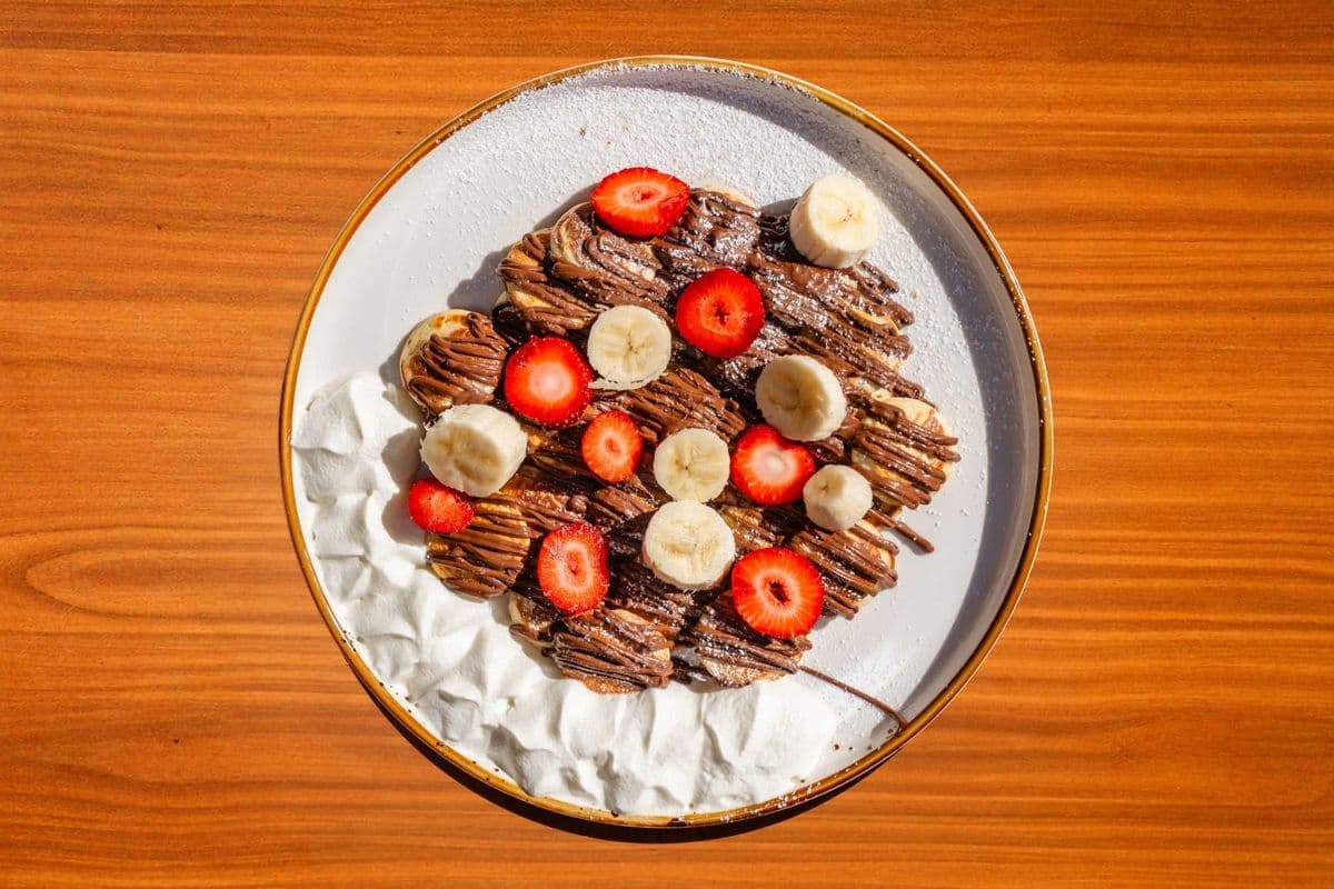 Minipancakes Choco fruité