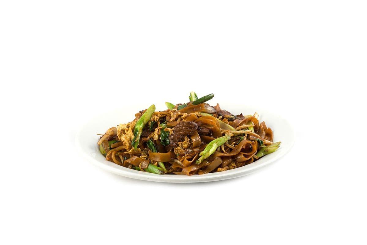 56. Nouilles de riz Hong kong au bœuf et brocoli chinois / Hong Kong Rice Noodles with Chinese Beef and Broccoli