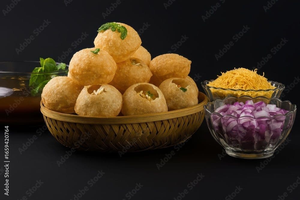 Gol Gappa Basket (10 pc)