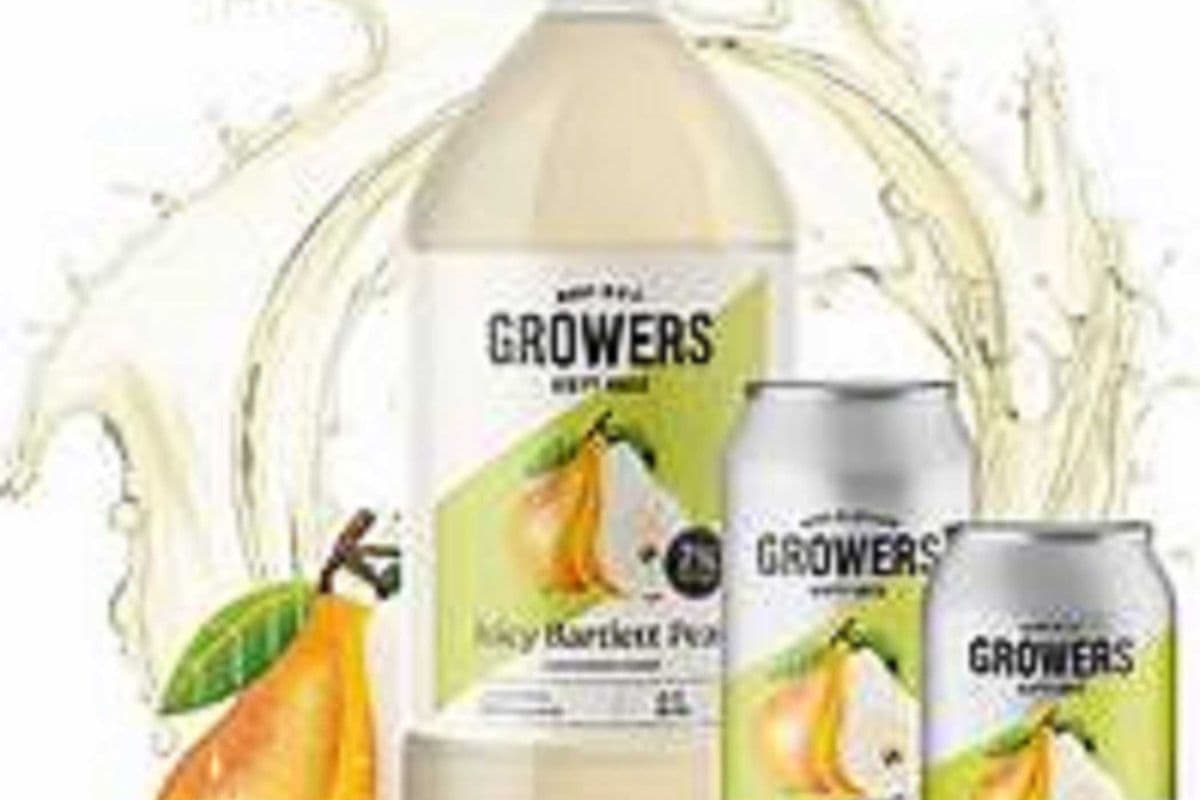 Growers Pear 2 Liter (1 x 2L)