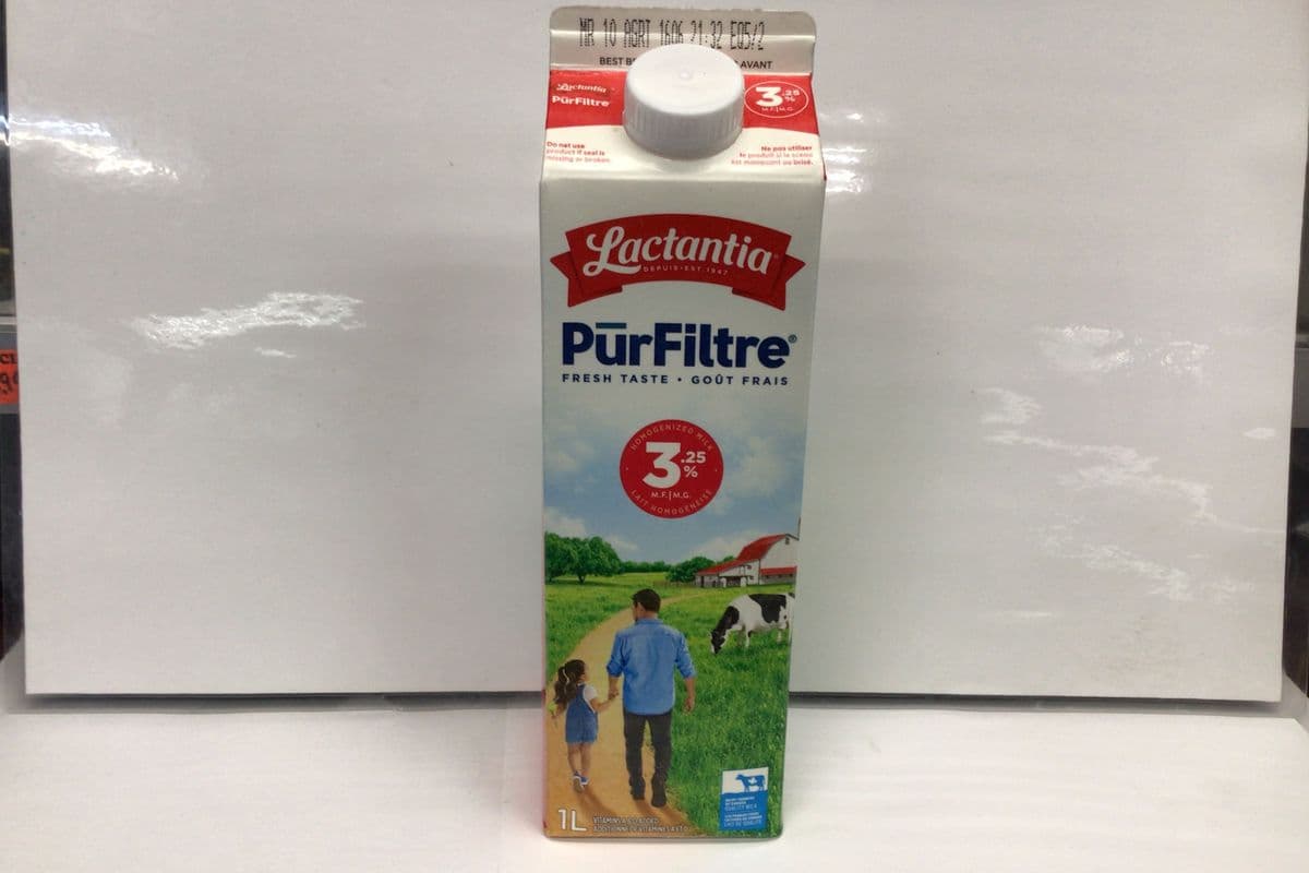 Lait 3% Milk 3% lactantia Carton de 1 Litre / Carton of 1 litre